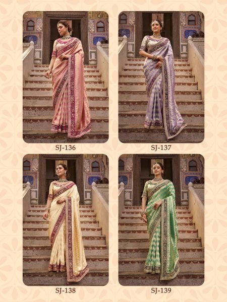 Mesmerizing Green Sakshi Kanchipuram Saree with Designer Handwork Blouse From Sajode Designer Wedding Sarees Wholesale