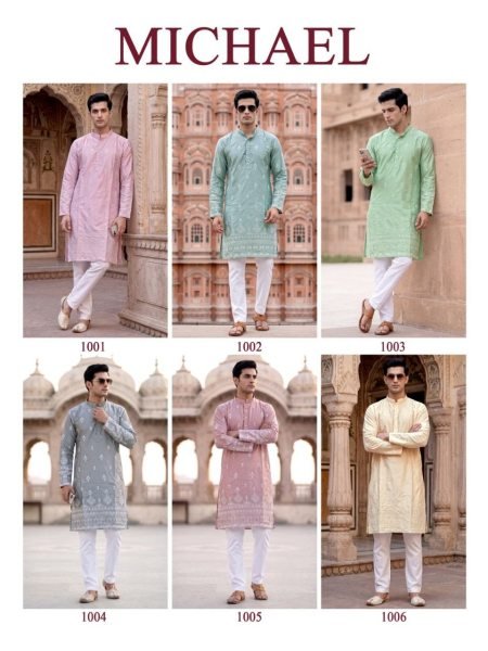 Mesmerizing Grey Wedding Wear Malai Silk Kurta for Men at Wholesale Rate Kurta Pajama Wholesale