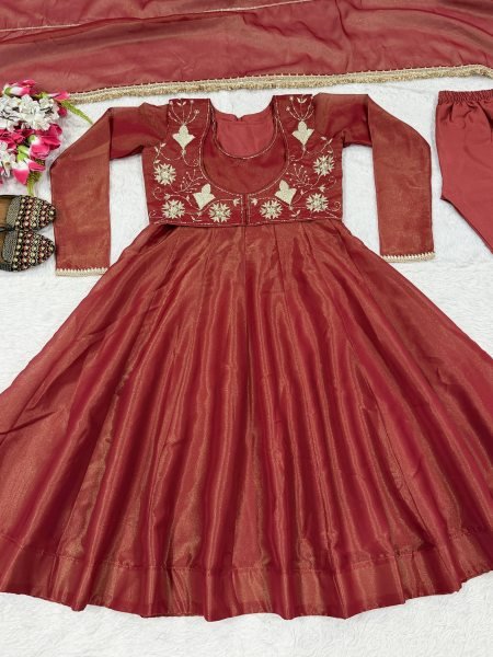 Mesmerizing Maxi Anarkali Suit with Koti for Women Wedding Wear Ready To Wear Collection