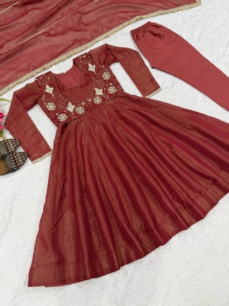 Mesmerizing Maxi Anarkali Suit with Koti for Women Wedding Wear Ready To Wear Collection