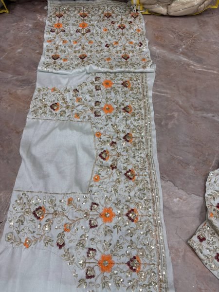 Mesmerizing Semi Stitched Satin Silk Lehenga with Can Can for Wedding Collection Bridal Lehenga Choli