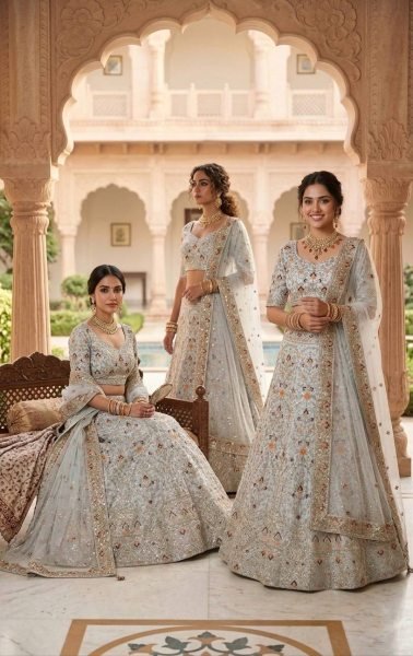 Mesmerizing Semi Stitched Satin Silk Lehenga with Can Can for Wedding Collection Bridal Lehenga Choli