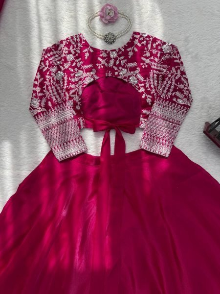 Modern JMV Silk Lehenga with Coding Dori Sequins Work For Special Occasions  Bollywood Lehenga Choli