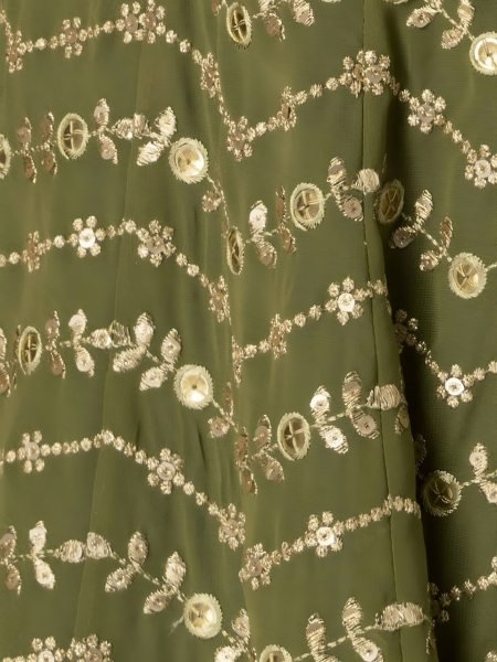 Modern Mahendi Green Boutique Style Georgette Lehenga Choli for Wedding Designer Lehenga Choli
