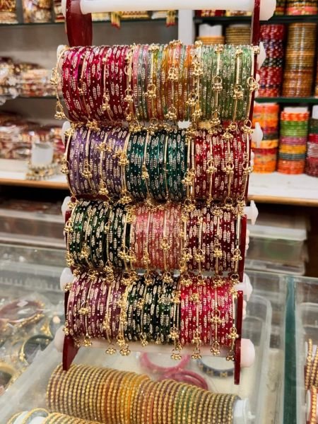 Multi Color Premium Traditional Kashmiri Bangles Set for Bridal  Party and Festive Wear Fashion Accessories Wholesale