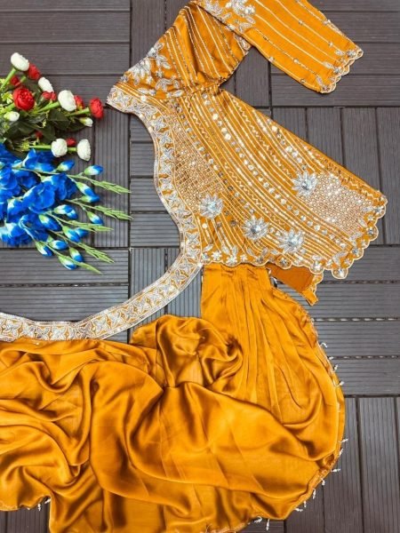 Mustered Yellow Traditional Designer Lehenga for Festival and Wedding Functions Bridal Lehenga Choli