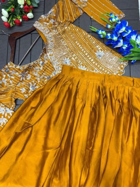 Mustered Yellow Traditional Designer Lehenga for Festival and Wedding Functions Bridal Lehenga Choli