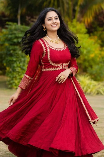 Natural Maroon Maxi Style Roman Cotton Anarkali with Embroidered Koti and Dual Fabric Dupatta Ready To Wear Collection