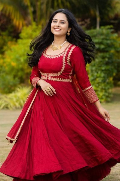 Natural Maroon Maxi Style Roman Cotton Anarkali with Embroidered Koti and Dual Fabric Dupatta Ready To Wear Collection