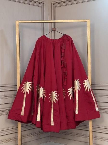 Navratri Special Maroon Full Stitched Roman Lehenga with Gota Work at Wholesale Rate  Lehenga