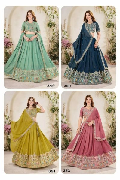 Midnight Navy Fox Georgette Lehenga Embroidered Beauty for Sangeet Nights Designer Lehenga Choli