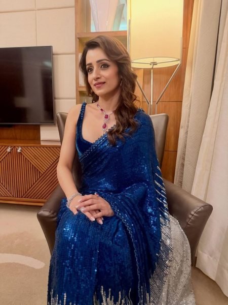 Navy Blue Georgette Saree with Heavy Work for Special Occasions at Wholesale Price Bollywood Fancy Sarees Wholesale