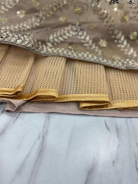 New Arrival Grey Designer Party Wear Lehenga Set Premium Organza Silk With Heavy Embroidery Work Manufacturing  Designer Lehenga Choli