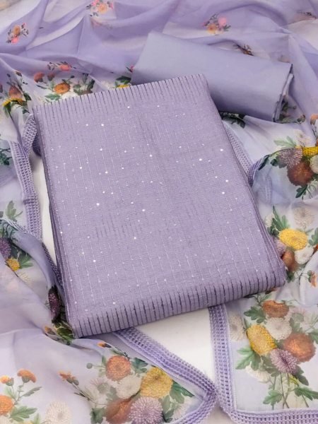 New Arrival Of Chanderi Dress Material At Wholesale Rate Color Set Matching Dress Material Wholesale