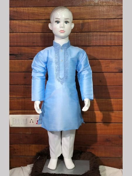 New Arrivals Silk Kids Kurta Pajama  Boys Wear