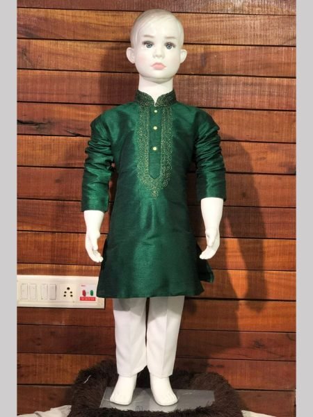 New Arrivals Silk Kids Kurta Pajama  Boys Wear