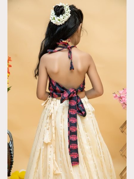 New Arrivals Soft Cotton Kids Lehenga Choli  Girls Wear