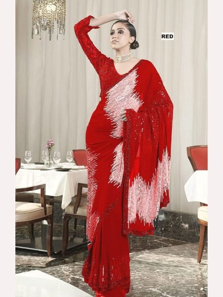 New Bollywood BlockBuster Sequence Design Saree Collection  Bollywood Fancy Sarees Wholesale