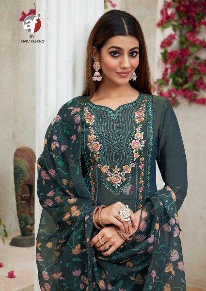New Collection 3Piece Kurti Pant With Dupatta Collection Wholesaler 3 Piece Kurti Set