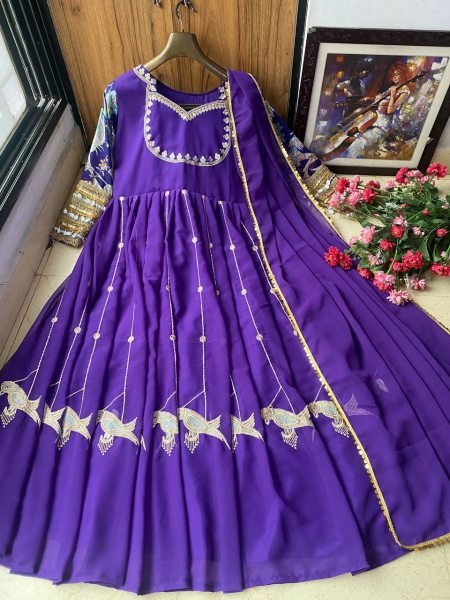 New Collection Gown Wedding Party Were Dress Bollywood Suit  Ready To Wear Collection