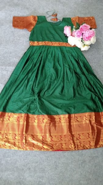 New Collection of South Indian Narayanpat Gowan Plus Size Kurti / Gown