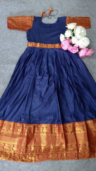 New Collection of South Indian Narayanpat Gowan Plus Size Kurti / Gown