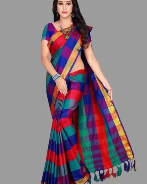 New Cotton Silk Saree For Womens Collection Silk Sarees Wholesale