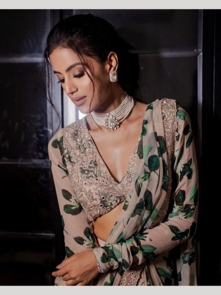 New Designer Georgette Ready To Wear Saree  Ready To Wear Saree 