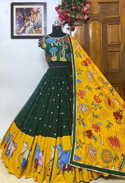 New Designer Heavy Georgette Embroidery Lehenga Choli Navratri Lehnega Choli