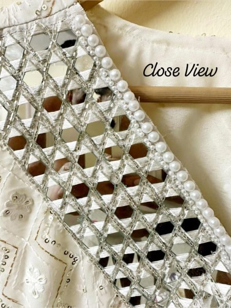 New Designer Lucknowi Chikankari work Kaftan  Kaftan 