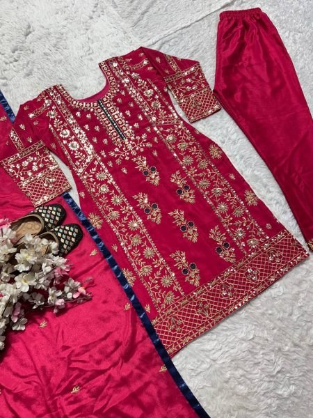 New Designer Party Wear Look Stylish Suit For Women Collection Ready To Wear Collection