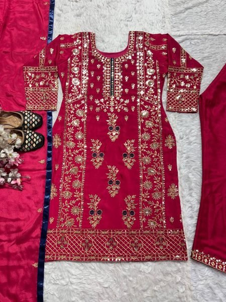 New Designer Party Wear Look Stylish Suit For Women Collection Ready To Wear Collection