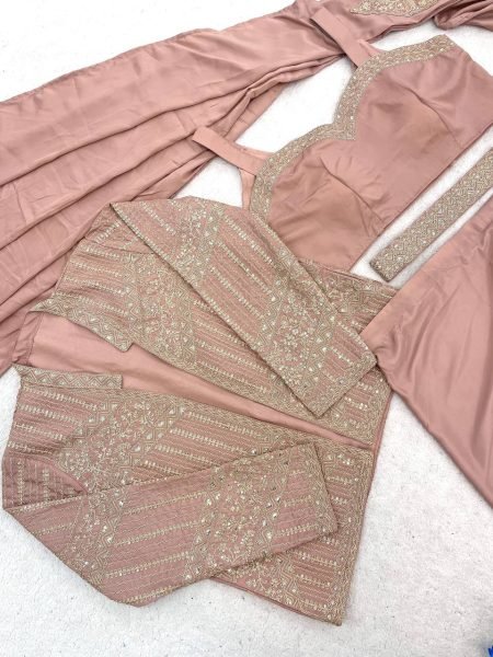 New Designer Ready to Wear Saree with Heavy Sequence Work at Best Wholesale Price Ready To Wear Saree 