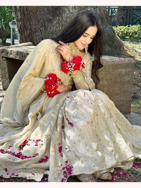 New Eid Collection In Pure Chinnon With Heavy Embroidery Sequence Work Suits  Ready To Wear Collection