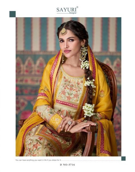 New Launch  Kasturi Real Simar Silk Ensemble by Sayuri Designer Designer Plazzo Salwar Suits Wholesale