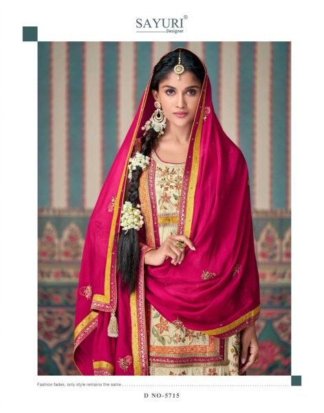 New Launch  Kasturi Real Simar Silk Ensemble by Sayuri Designer Designer Plazzo Salwar Suits Wholesale
