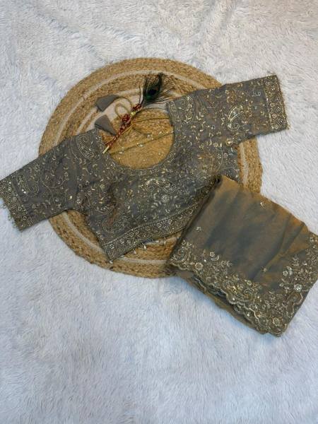 New Launch Space Silk Saree with Heavy Zari Embroidery Stitched Blouse Collection At Manufacturer Rate Designer Wedding Sarees Wholesale