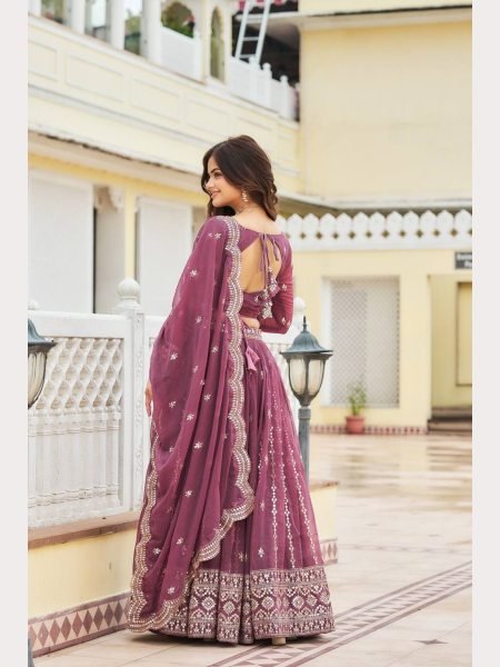 New Launching Festival Wear Georgette Lehenga Choli Designer Lehenga Choli