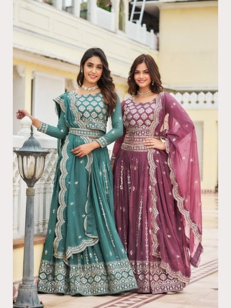 New Launching Festival Wear Georgette Lehenga Choli Designer Lehenga Choli