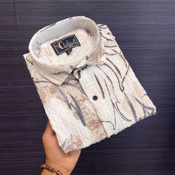 NEW MENS HALF SLEEVE POPCORN IMPORTED SHIRTS Mens Shirt