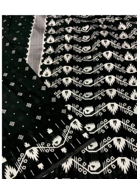 New Soft Linen Cotton Saree with Digital Print Cotton Tassels on Pallu Pure Cotton Best Summer Offer Now Cotton Sarees Wholesale