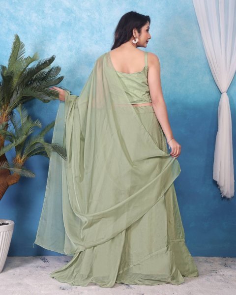 New Style Designer Ready to Wear Lehenga Choli Heavy Mono Banglory Silk with Sequin &  Embroidery Work for Bulk Orders Available Designer Lehenga Choli
