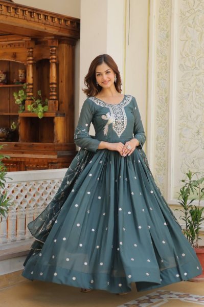 New Summer Special  Designer Georgette Anarkali Gown   Anarkali Kurtis 