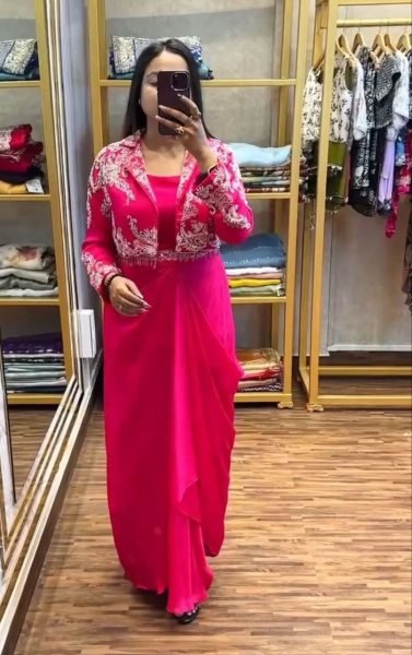 New Super Trending Party Wear Koti With Lehenga For Best Collection Ready To Wear Collection