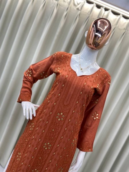 New Trending Rayon Kurta Set with Palazzo Ready To Wear Collection