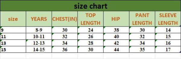 Off White Girls Cotton Printed Co Ord Set with V Neck Lace Design at Wholesale Rate Girls Wear