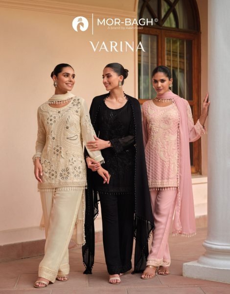 Off White Royal Georgette Palazzo Set for Reception and Engagement Functions Designer Plazzo Salwar Suits Wholesale