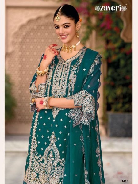 Zaveri Aanaya Readymade Kurti Set Soft Organza Collection Vol 4 NX Salwar Kameez