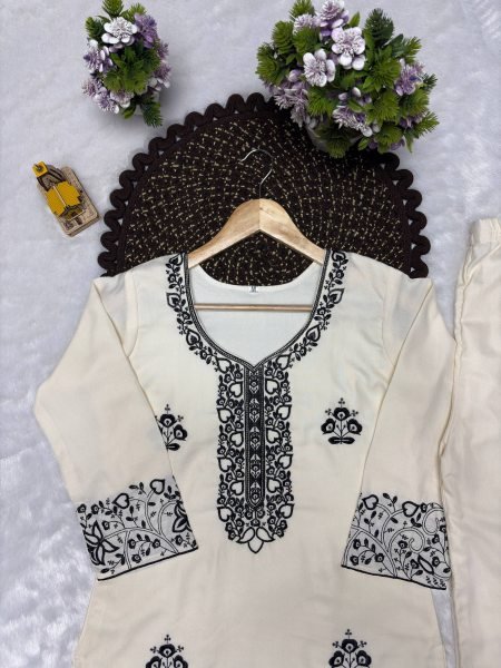 Organic Black Rayon Cotton Top Palazzo Co Ord Set for Festive and Office Wear CO ORD Sets