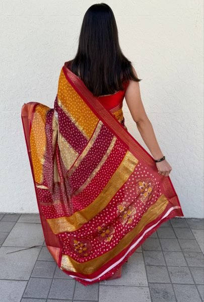 Original Dola Silk Saree with Jacquard Border Perfect for Occasions Ready Silk Sarees Wholesale